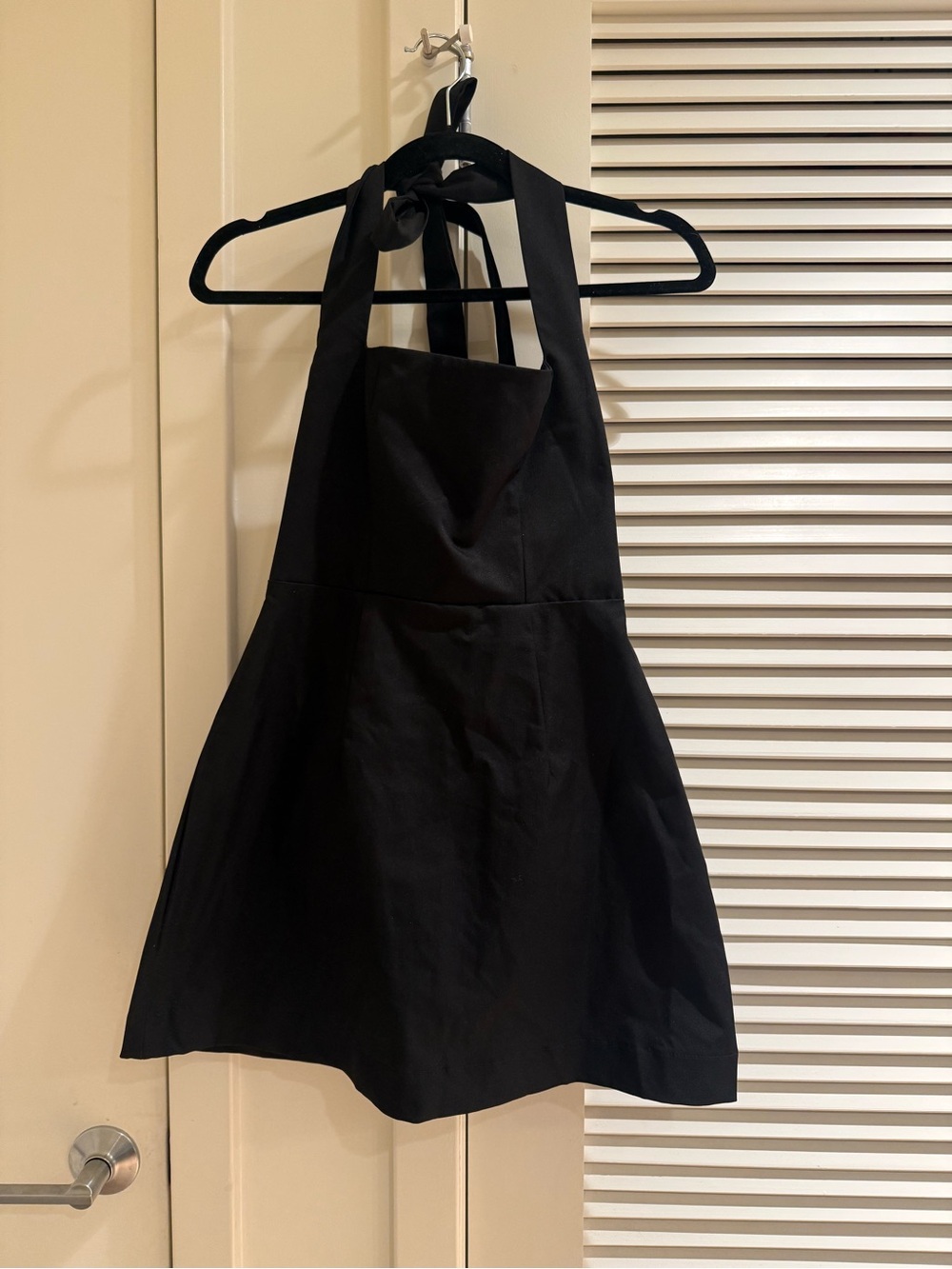 Halter Neck Women's Mini - Neutral Gray